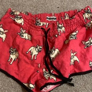 Pug PJ shorts